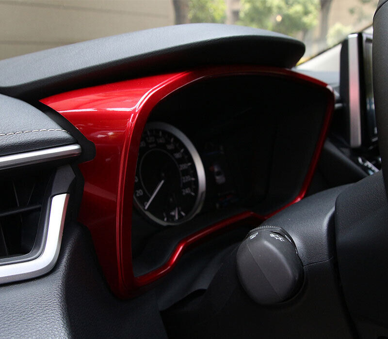 Red ABS Cover Trim Instrument Panel Frame for Toyota GR for Corolla Hatchback 23-24