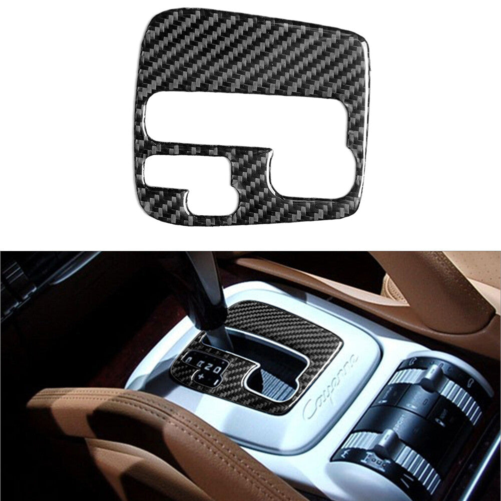 Carbon fiber AT gear shift cover trim for Porsche for Cayenne Sport 2003 - 2010