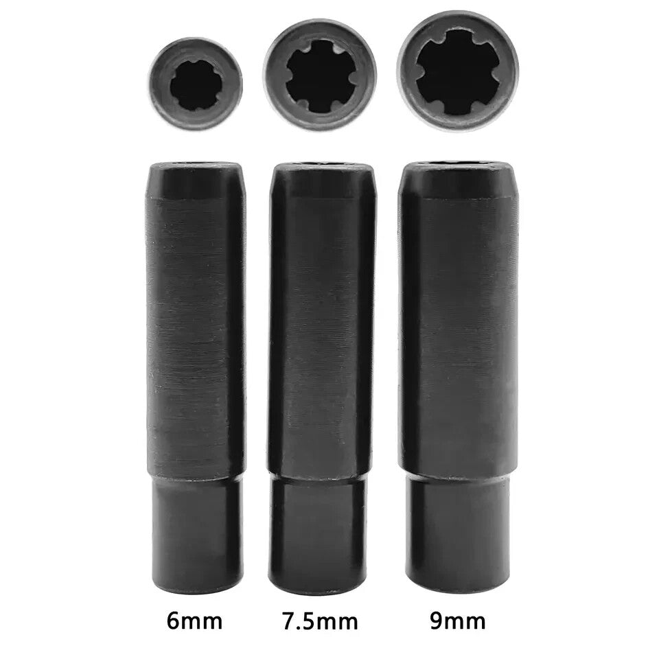 New energy electric vehicle A/C compressor 6-tooth screw removal sleeve tool