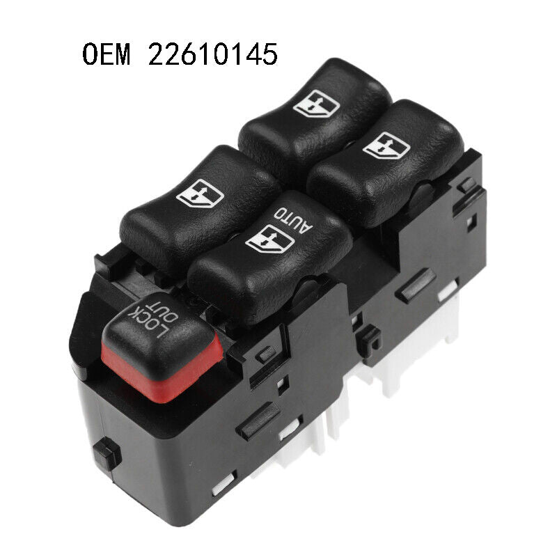 For 95-05 for Chevrolet Cavalier New Master Electric Power Window Switch 22610145