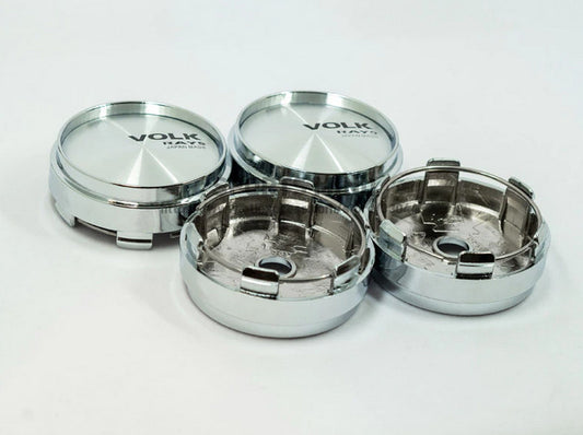 4x66mm Volk Rays badge wheel center cap hubcap rim cap badge chrome-plated