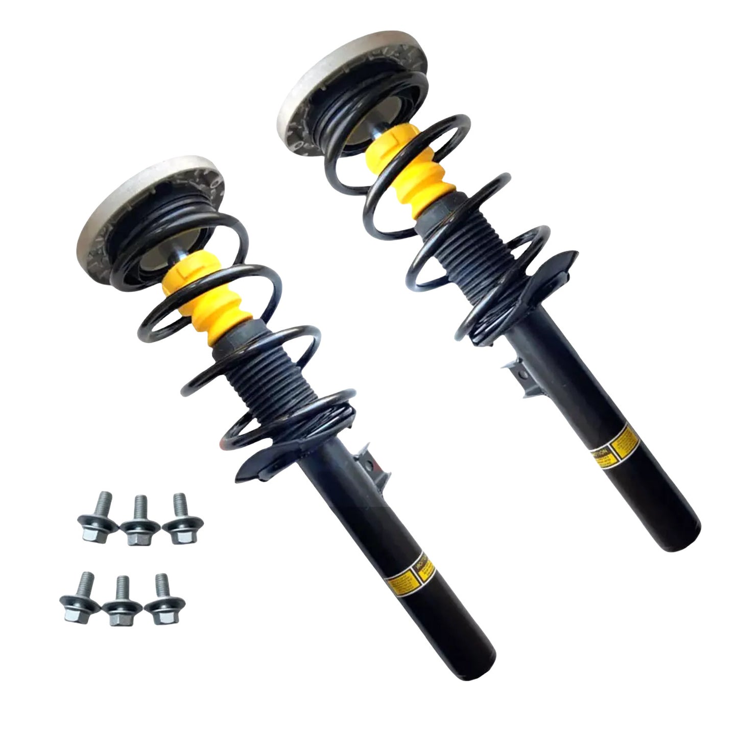 2-piece front LH and right-hand shock absorber/strut and coil spring assembly for Chevrolet for Cadillac for GMC 