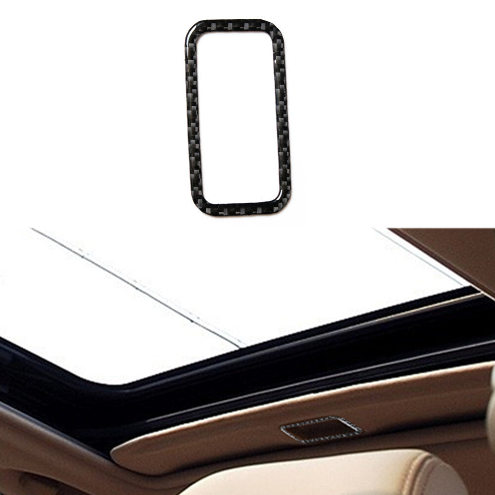 Carbon Fiber Skylight Handle Decorative Trim Cover for Subaru Forester 2005-2008