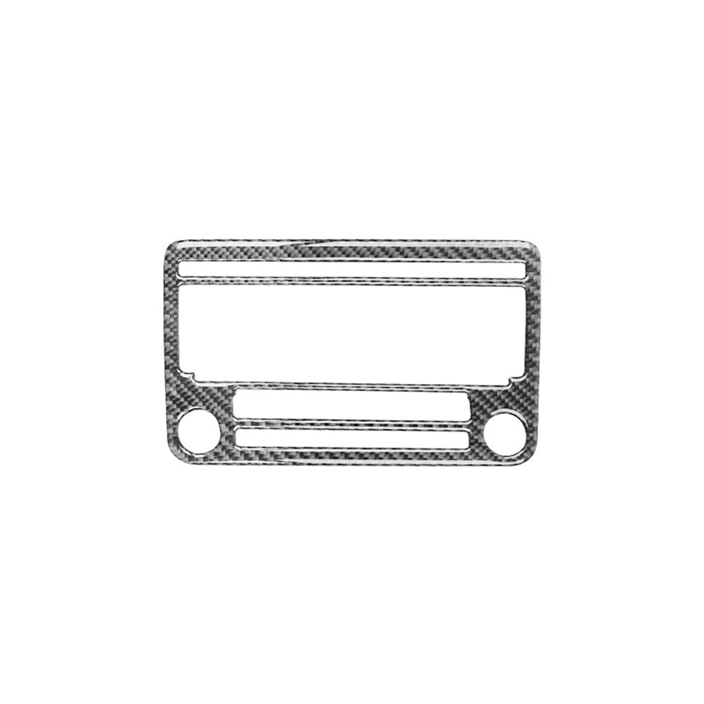 Carbon Fiber Radio Without Navigation Trim for Volkswagen for Jetta Sedan 2011-2014