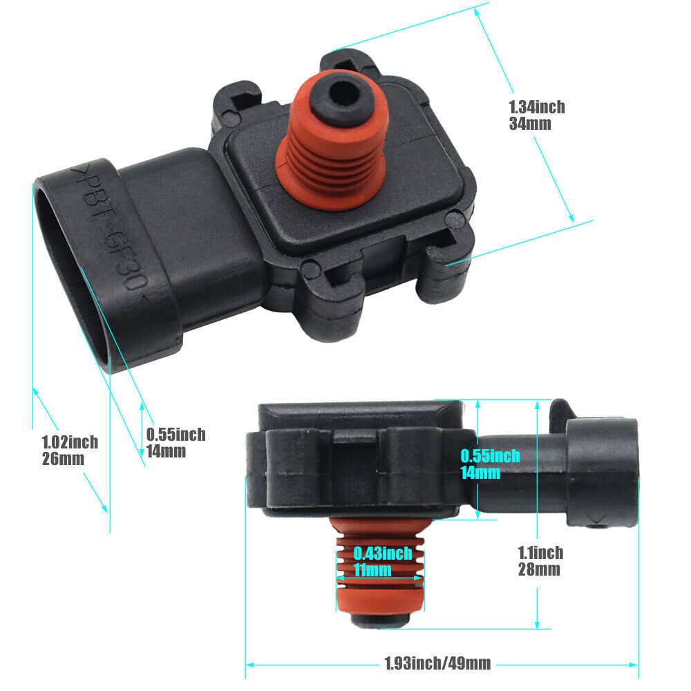234-4657 Downstream Oxygen Sensor for Mitsubishi Montero Montero Sport 1995-04