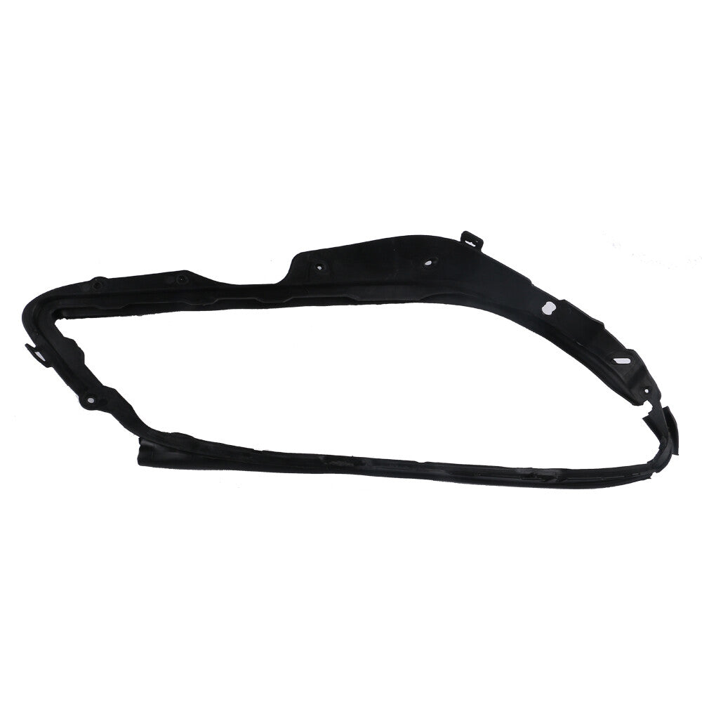 2Pcs Headlight Gasket Left Right Black Plastic For C-Class W204 2008-2011