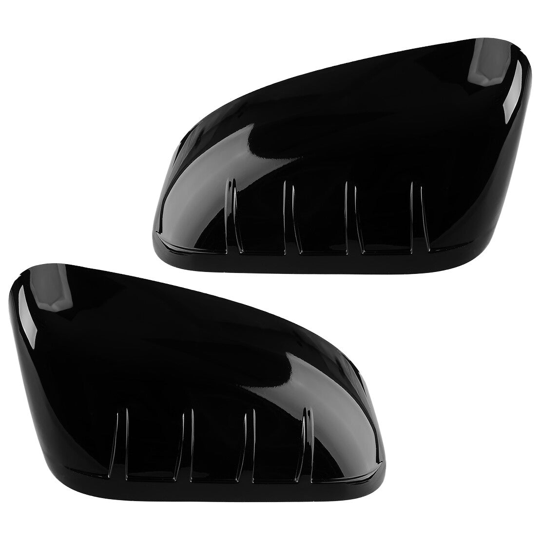 Gloss Black Side Mirror Cover Caps Fit for Ford Explorer 2011-2015