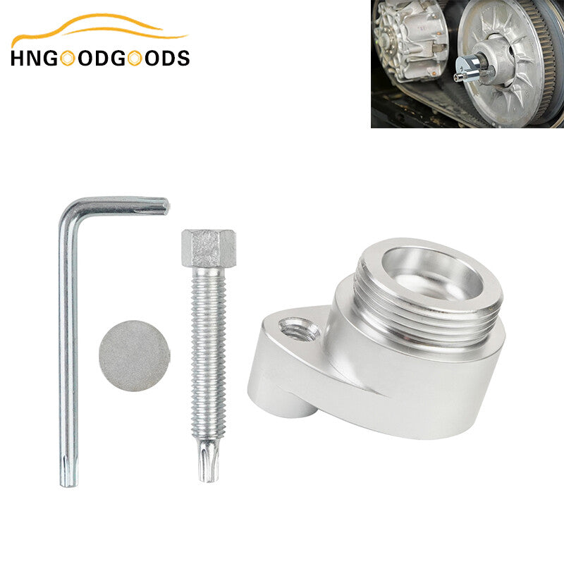 Silver clutch belt removal tool for Can-Am Maverick X3 2017-2020