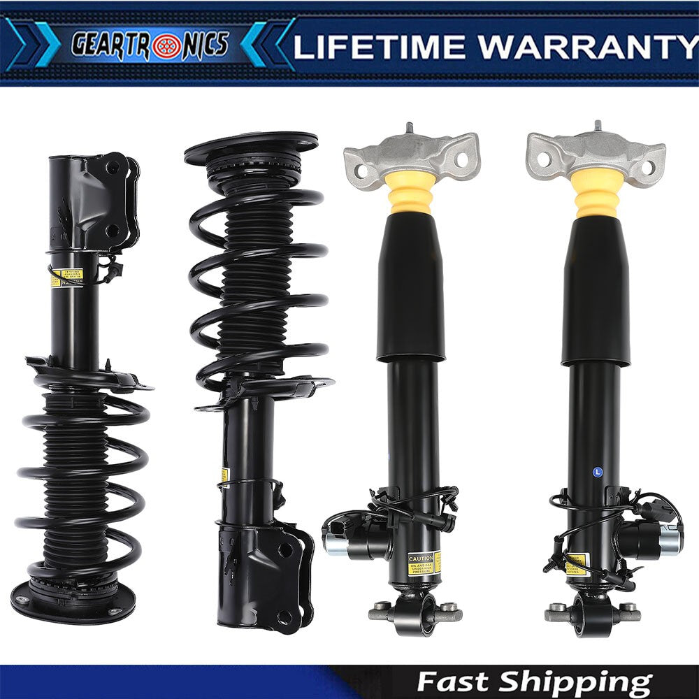Set for Lincoln MKZ Front Rear Shock Struts Assys Electric GAS DOHC KY