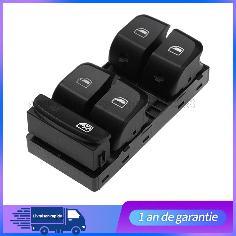 BOUTON INTERRUPTEUR LEVE VITRE 10 BROCHE POUR for AUDI A4 A5 Q5 8K0959851D NEUF