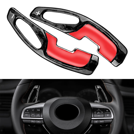 Carbon Fiber Steering Wheel Paddle Shifter Extension for Lexus for ES GS RX GX LX LM