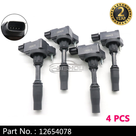 4 12654078 ignition coils suitable for Buick , for Cadillac , for Chevrolet for GMC 2013-18