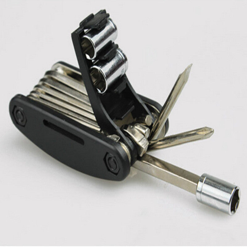 Moto Multifunction Repair Tool Allen Key Flip Hex Wrench Screwdriver