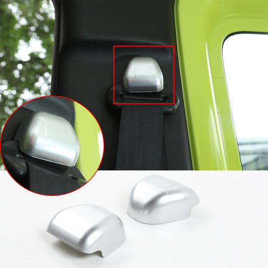 Silver ABS Interior for Seat Safety Belt Buckle Cover Fit for Suzuki for Jimny 2019-2022