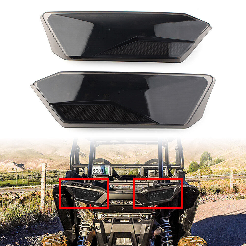 Fit for Polaris RZR 1000 XP Turbo 900 S RZR 2014-19 LED Tail Light Rear Brake Lights