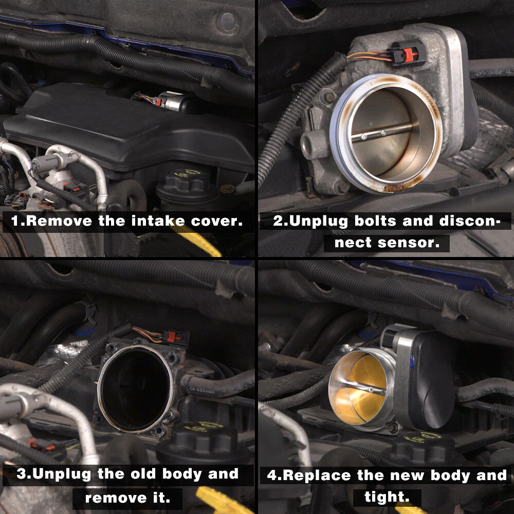 4591847AC Electric 90mm Throttle Body For 2005-2013 for Jeep Grand Cherokee 5.7L 6.1