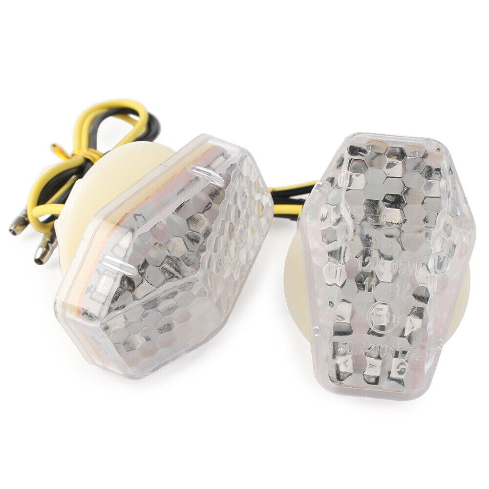Flush Mount Turn Signal Fit for SUZUKI GDF1200 GSF6500 GSF1250 LED Light Blinker