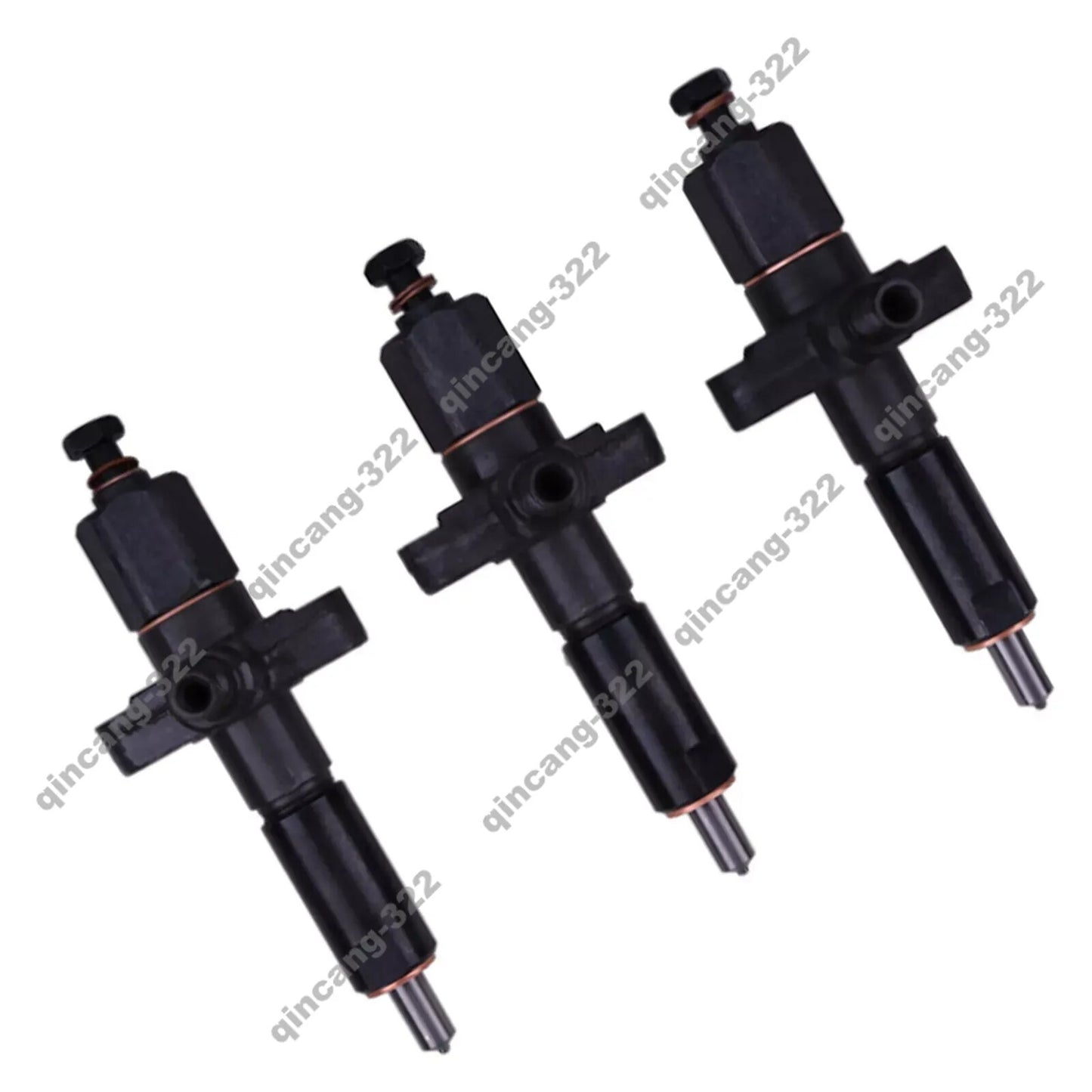 3Pcs Fuel Injector 17/108600 for Perkins Engine AD3.152 JCB Loader 2CX 210S 2CXL