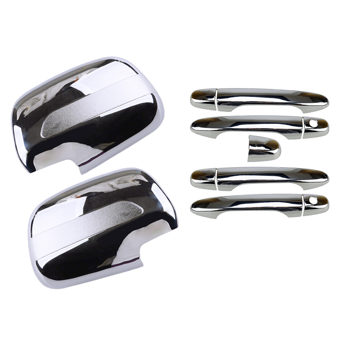 Chrome Mirror Covers + Door Handle Covers Fit for Toyota Tacoma 2005-2011