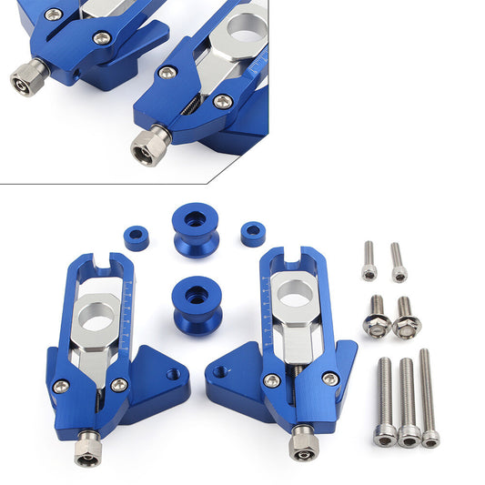 Fit for Honda CB650R CBR650R CBR650F Chain Adjusters Tensioners Catena Spools Blue