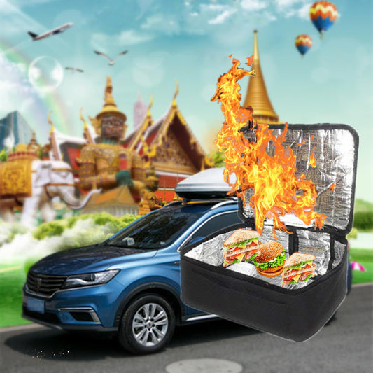 12V Car Electric Heating Lunch Box Portable Meal Heater Instant Food Warmer Bag