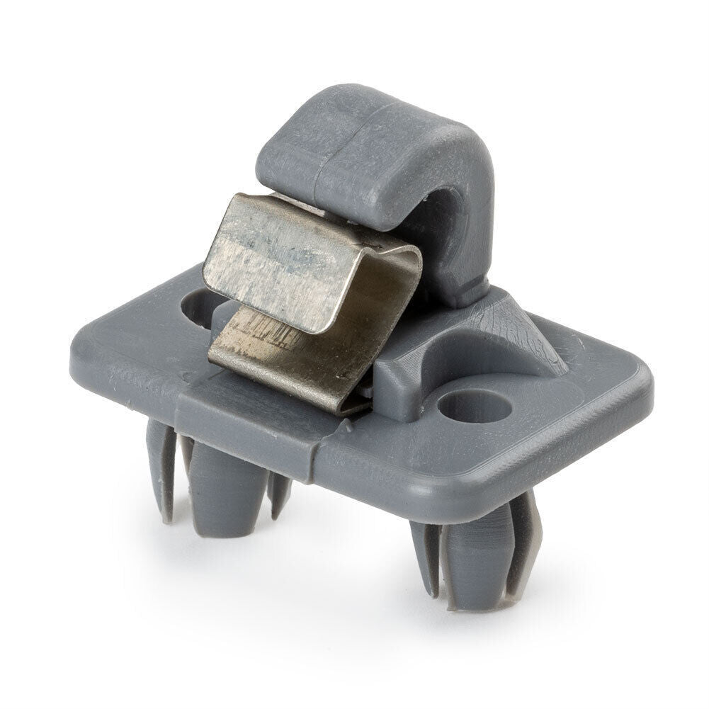 2X Sun Visor Clips for Audi for A4 for A5 A7 Q3 Q5 B6 B7 B8 S4 S5 TT 8U0857562A Grey