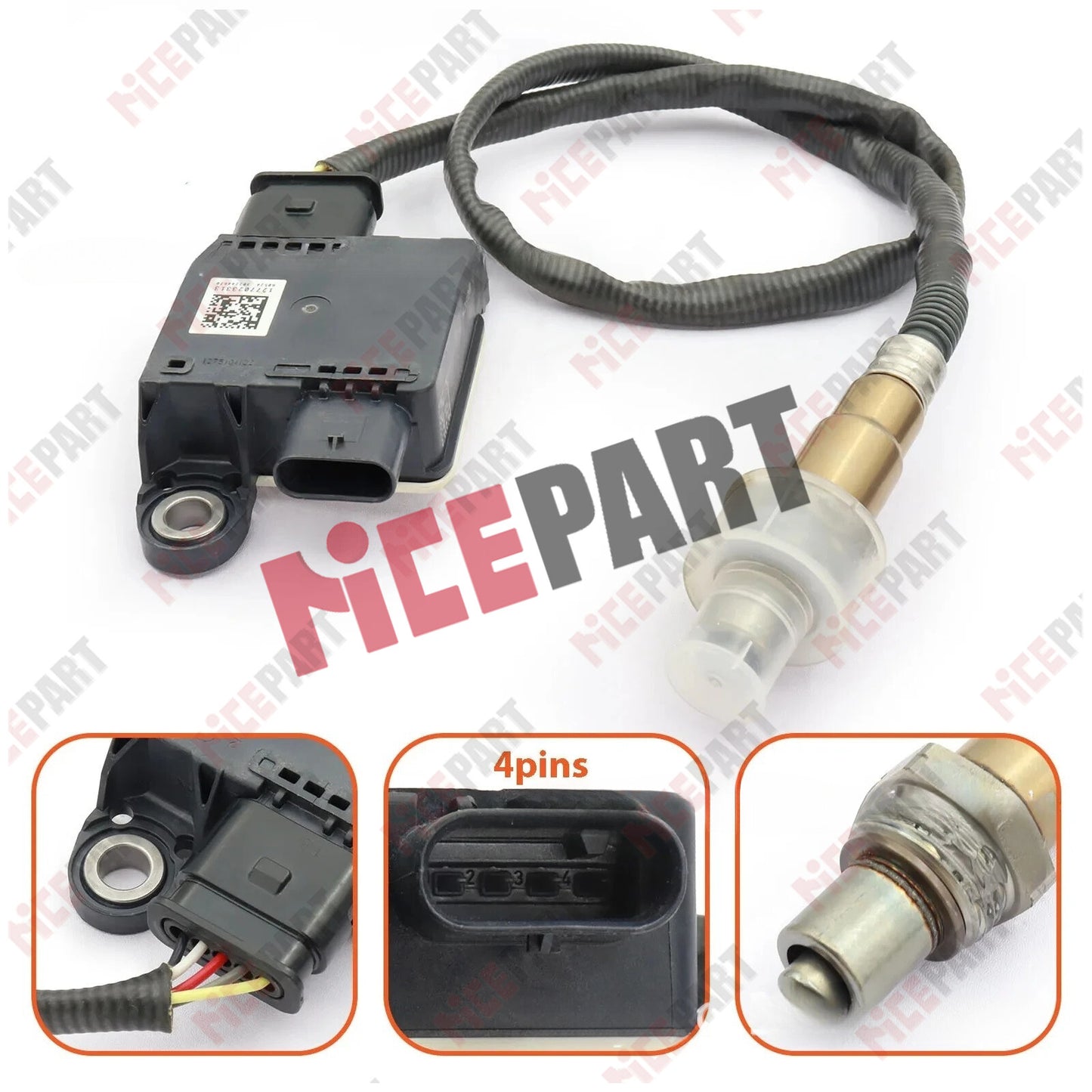0281006766 PM Diesel Particulate Matter Sensor compatible for Ford F-250 Super 17-19