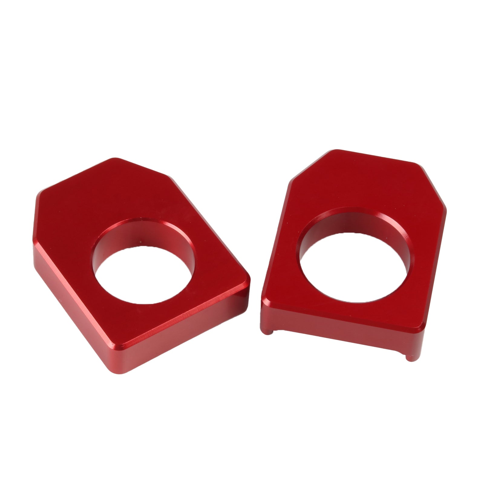 for Honda CR125R/250R CRF250R/X CRF450R CNC Red Rear Axle Block Chain Adjuster