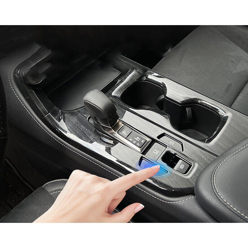 for Lexus NX250 350h 450h 2022-2023 Black Wood Console Gear Shift Box frame Trim