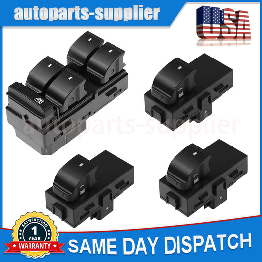 Window control switches are compatible with 2007-13 for Chevrolet Silverado for GMC for Sierra 20945129 22895545