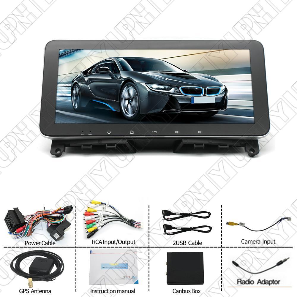 For 07-11 for Benz C Class W204 S204 Carplay 4+32G Stereo Radio GPS Head Unit 10.33
