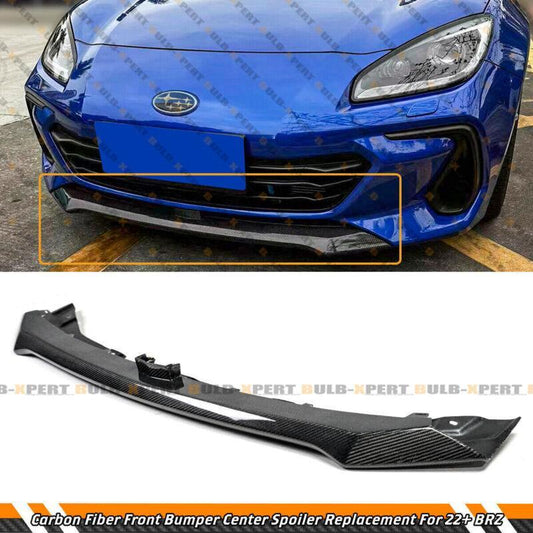 Suitable for 22-24 for Subaru BRZ Carbon Fiber OE Style Replacement Front Bumper Lip Pot