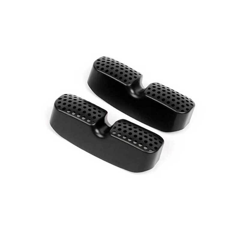 for Seat LR Air Outlet Dust Vent Cover Trim 2X for Ford Edge 2015-2021 Matte Black