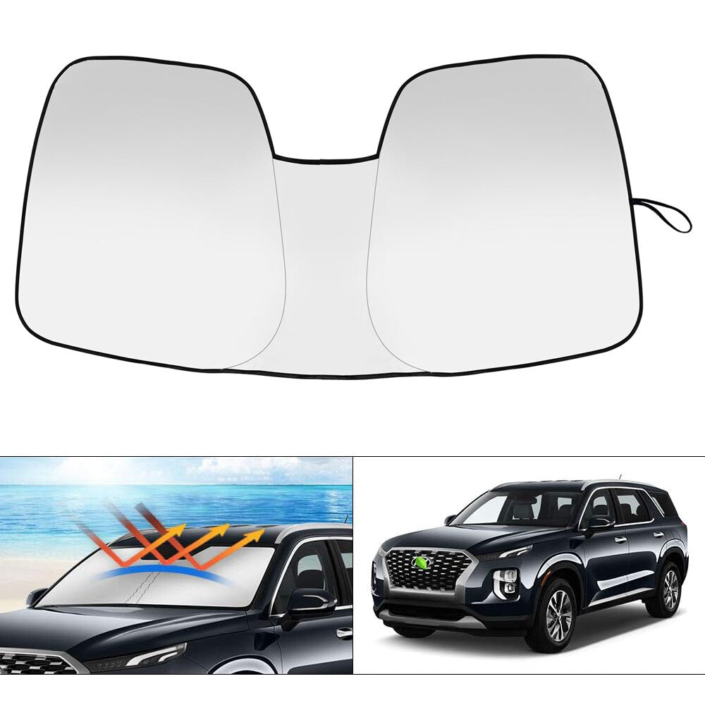 For 2020-2025 for Hyundai Palisade Car Front Windshield Sun Shade Heat Block Cover