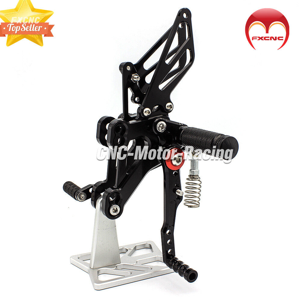 CNC rear wheel footrest for Honda CBR650F 2014-2016, 2017-2018 models.