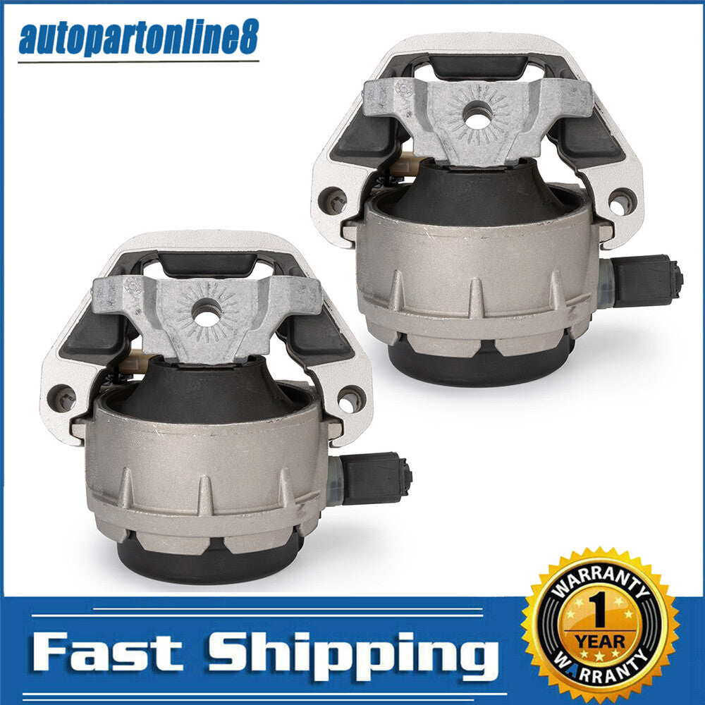 2X for Audi for A6 A7 Quattro 2012-18 3.0L 2.0L Left+Right Engine Motor Mount Set