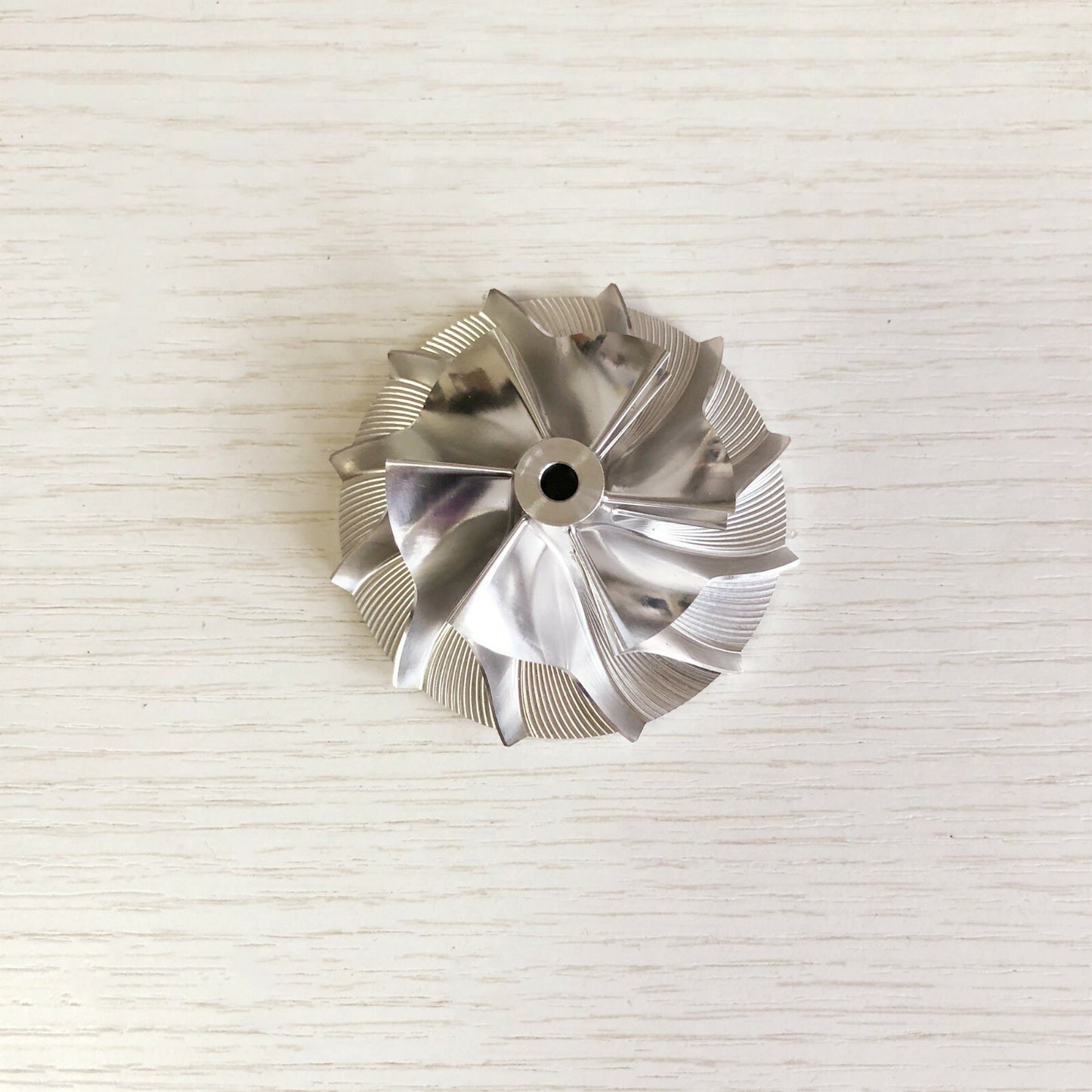 K04 forward 43.30/61.98 mm 6+6 blade performance turbine blank compressor wheel