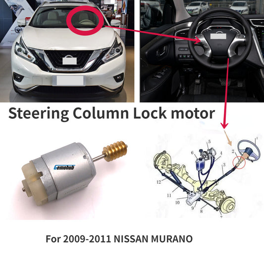 Steering Column Lock Actuator motor For 2009-2011 for NISSAN MURANO
