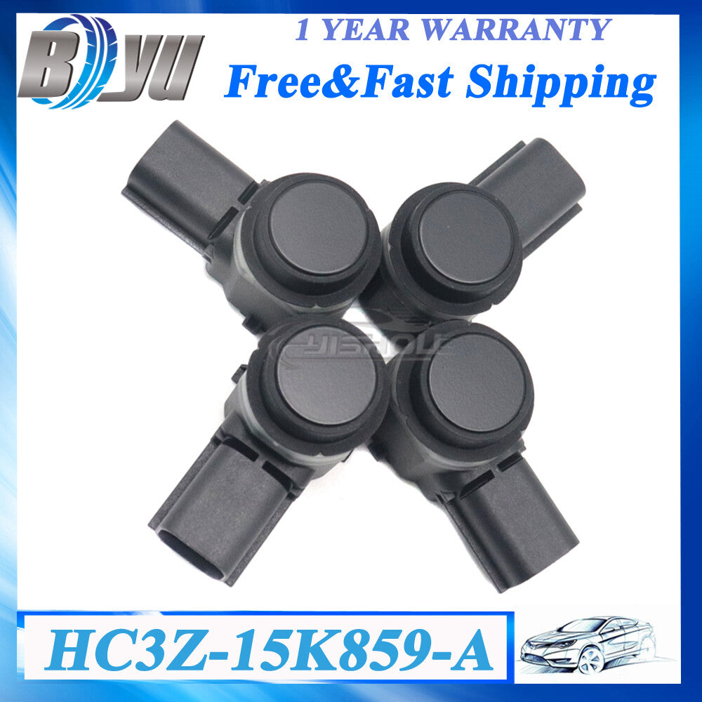 4x Rear Auto Reverse Backup Bumper Parking Aid Sensor PDC for 2015-2018 for Ford