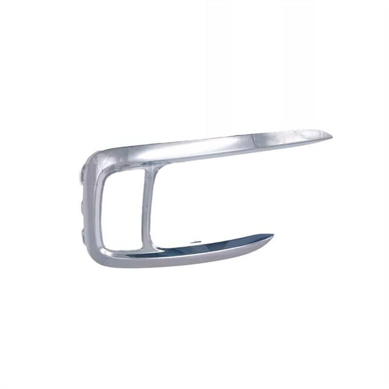 Right Side Chrome Front Bumper Fog Lamp Strip Trim For
