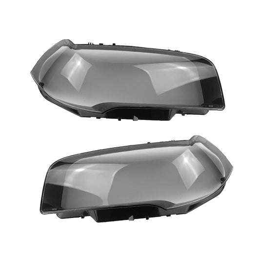 Two headlight lens covers for BMW X3 E83 04-2010 (left + right)
