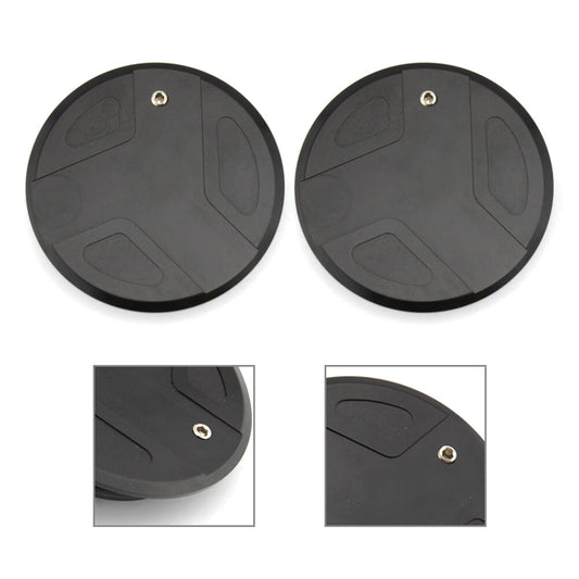 2xFrame Hole Cap Decorate Cover Black Fit for BMW R1200GS LC R1250GS Adventure Motor
