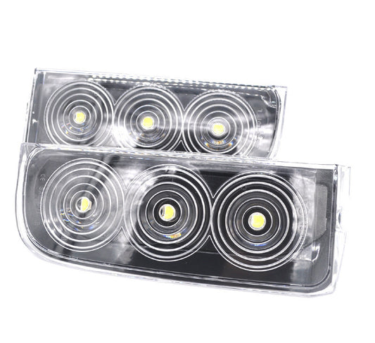 2x White Led Reflector Reverse Backup Light for Range Rover Vogue L322 04-12
