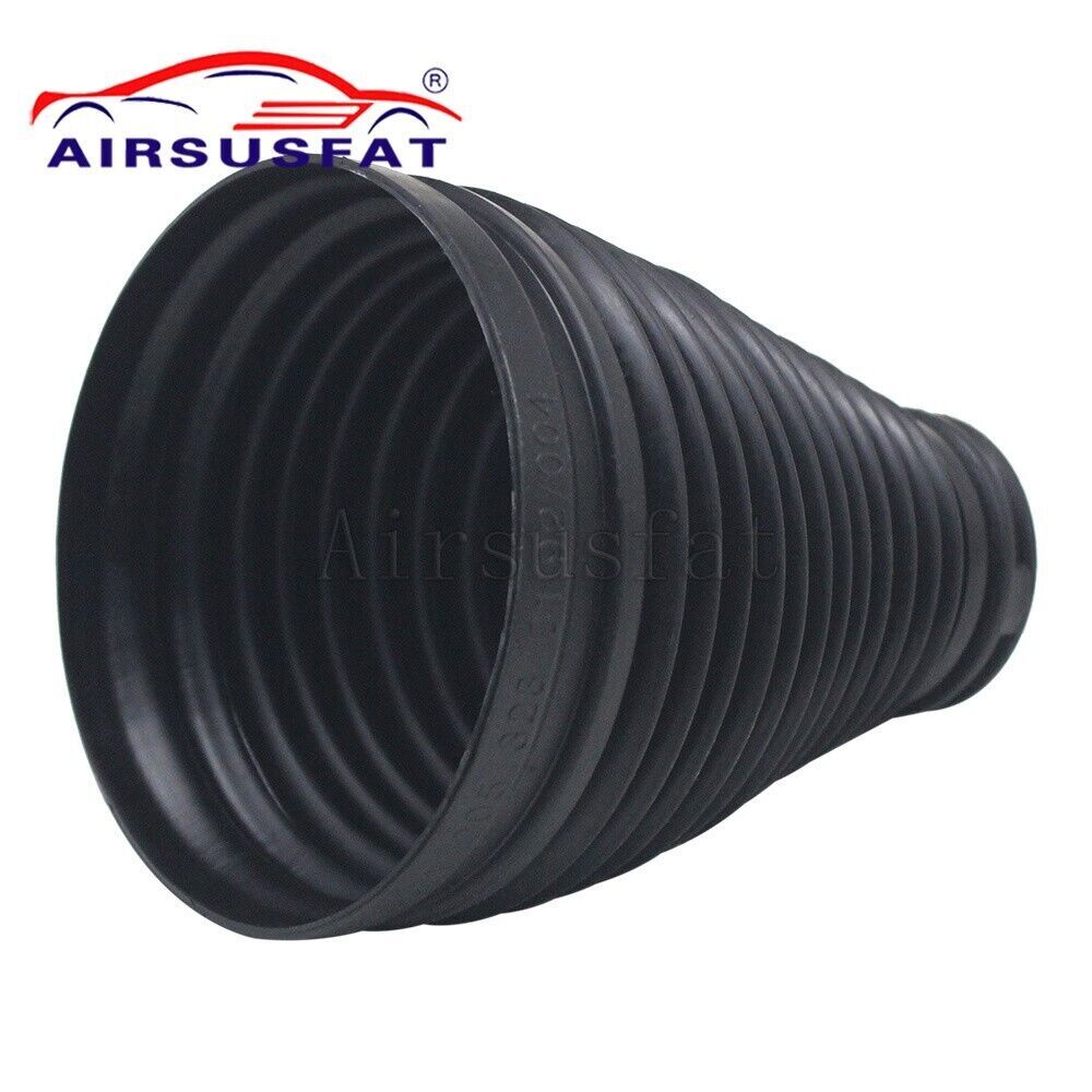 A pair of front shock absorber strut dust covers are suitable for Mercedes W253, X253, GLC300, and GLC350.