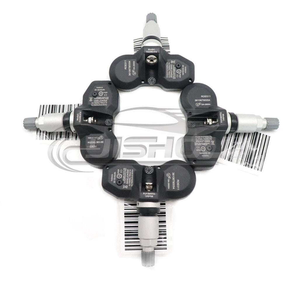 New 36106790054 Set 4pcs TIRE PRESSURE SENSOR TPMS Fits for BMW for Mini 433MHz US