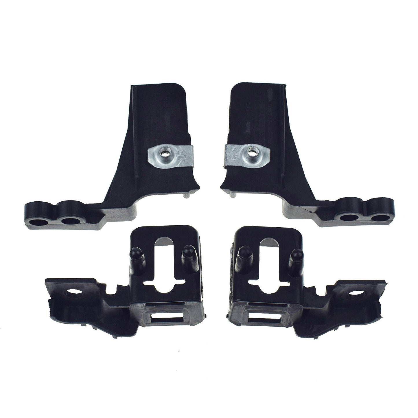 Set of 4 Headlight Lamp Mount Bracket LH RH for Ford Fusion for Lincoln MKZ 2013-16