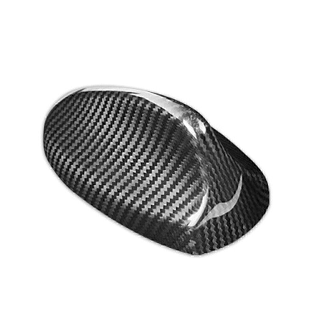 Carbon Fiber Shark Fin Antenna Cover Sticker Fit for Alfa Romeo Giulia for Stelvio Black