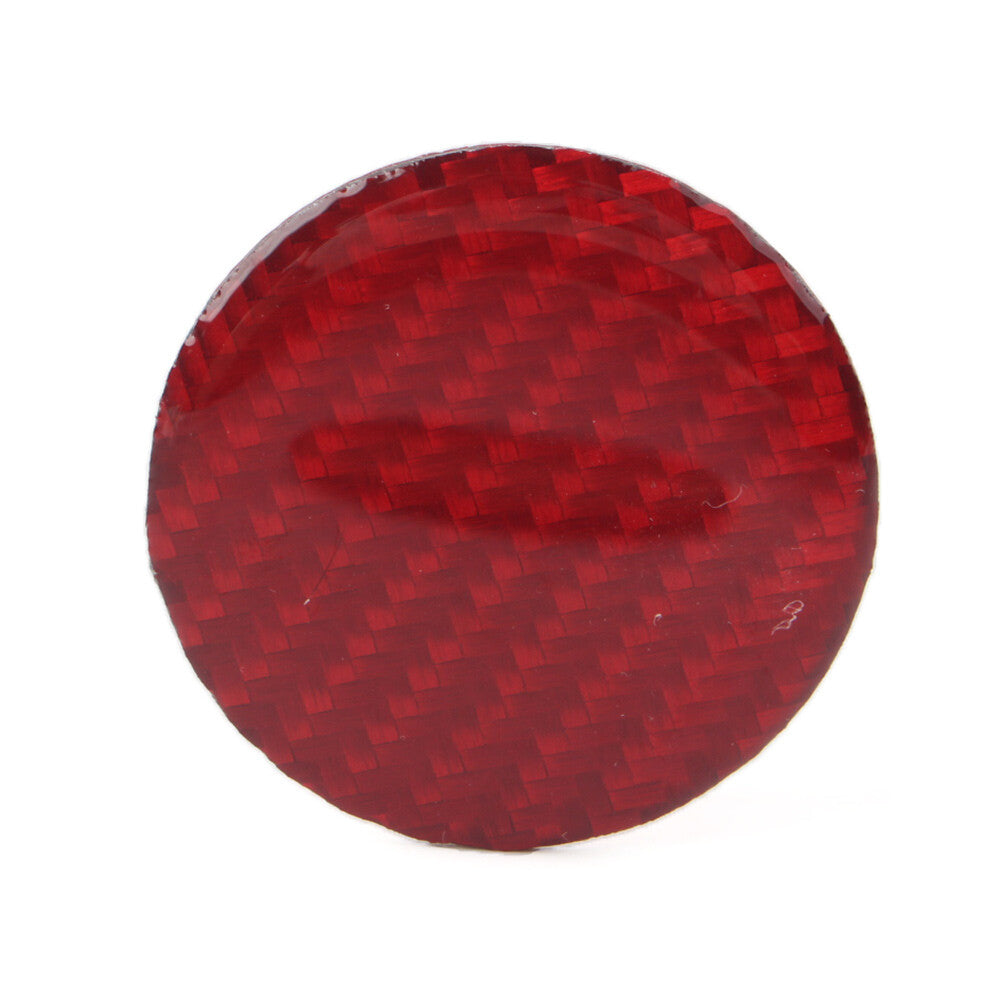 Car Central Console Knob Button Cover Trim for Jeep Grand Cherokee 2011-2022 Red