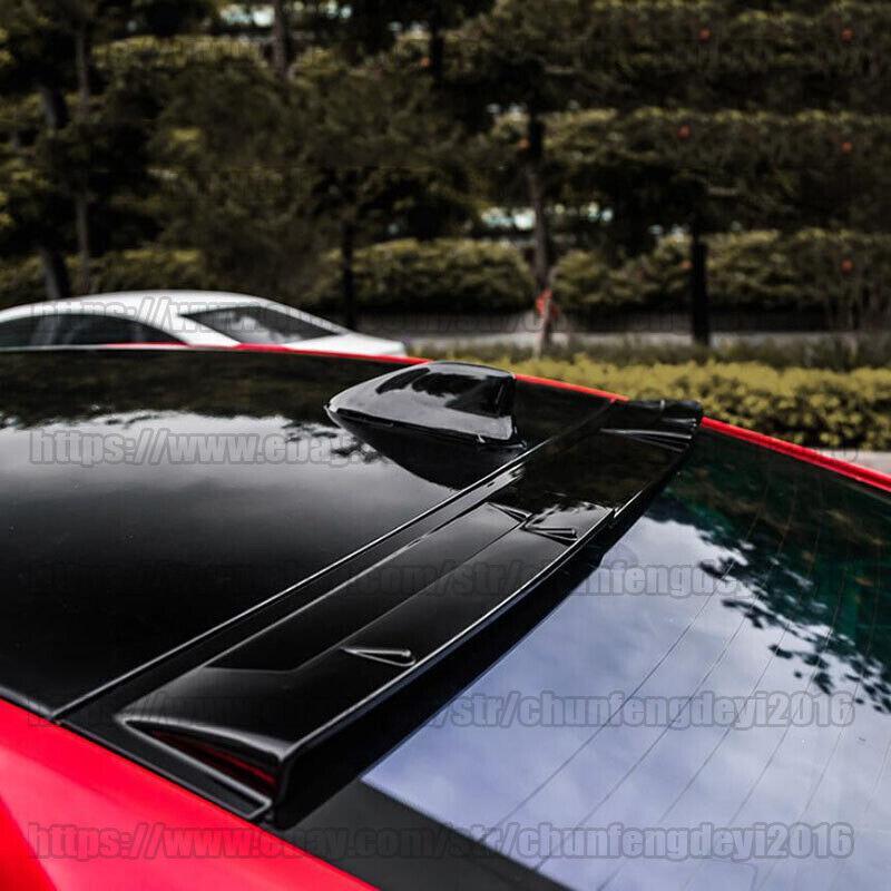 for Honda Accord 2018-2022 Sedan Rear Roof Window Lip Spoiler Wing Gloss Black