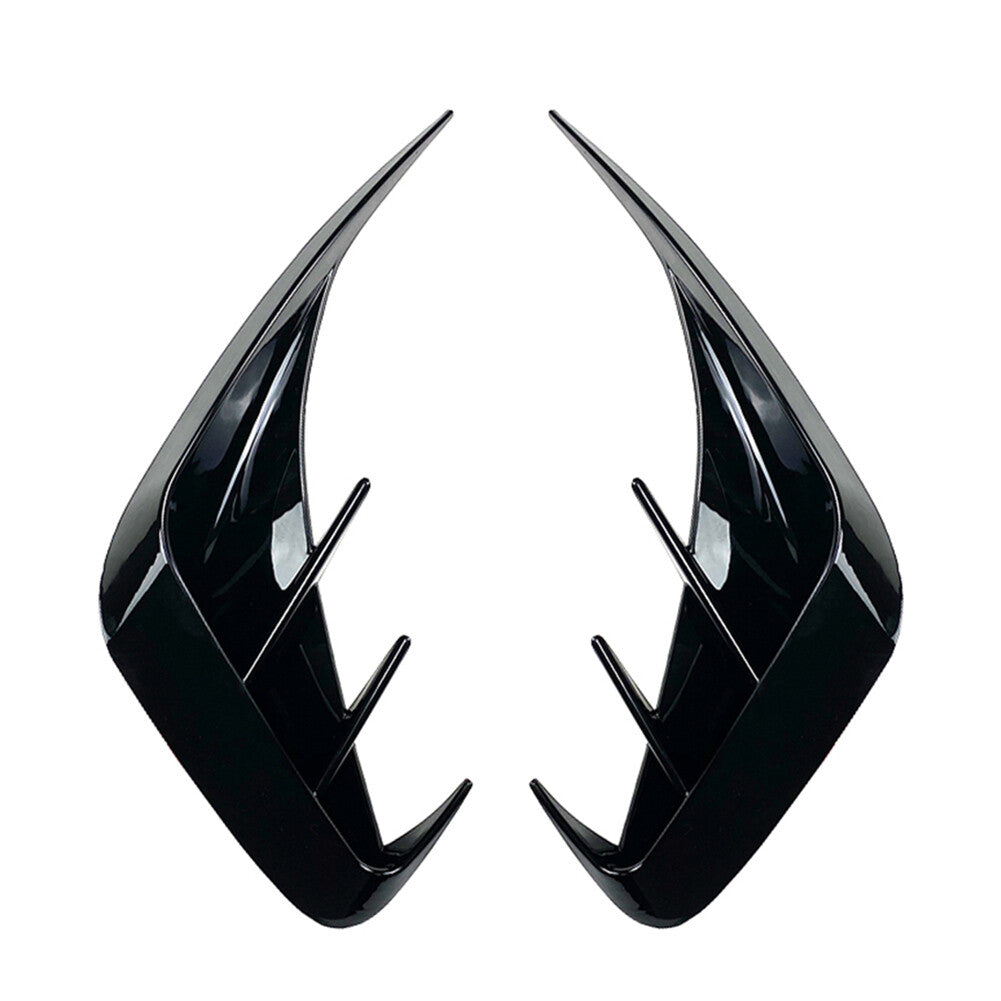 Rear Bumper Canards Lip Splitter Fins Fit for BMW 3-Series G20 M-Sport M340i
